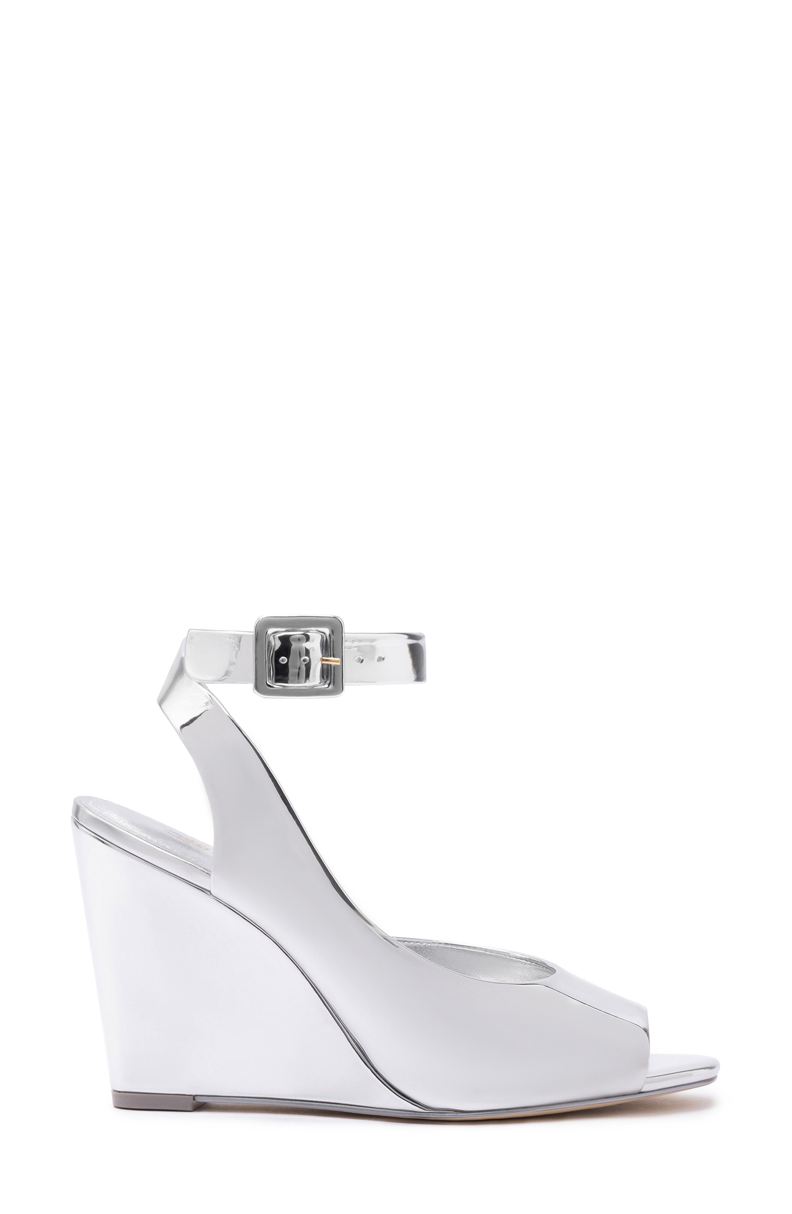 Larroudé x Deena Aljuhani Abdulaziz Wedge Sandal, Alternate, color, 