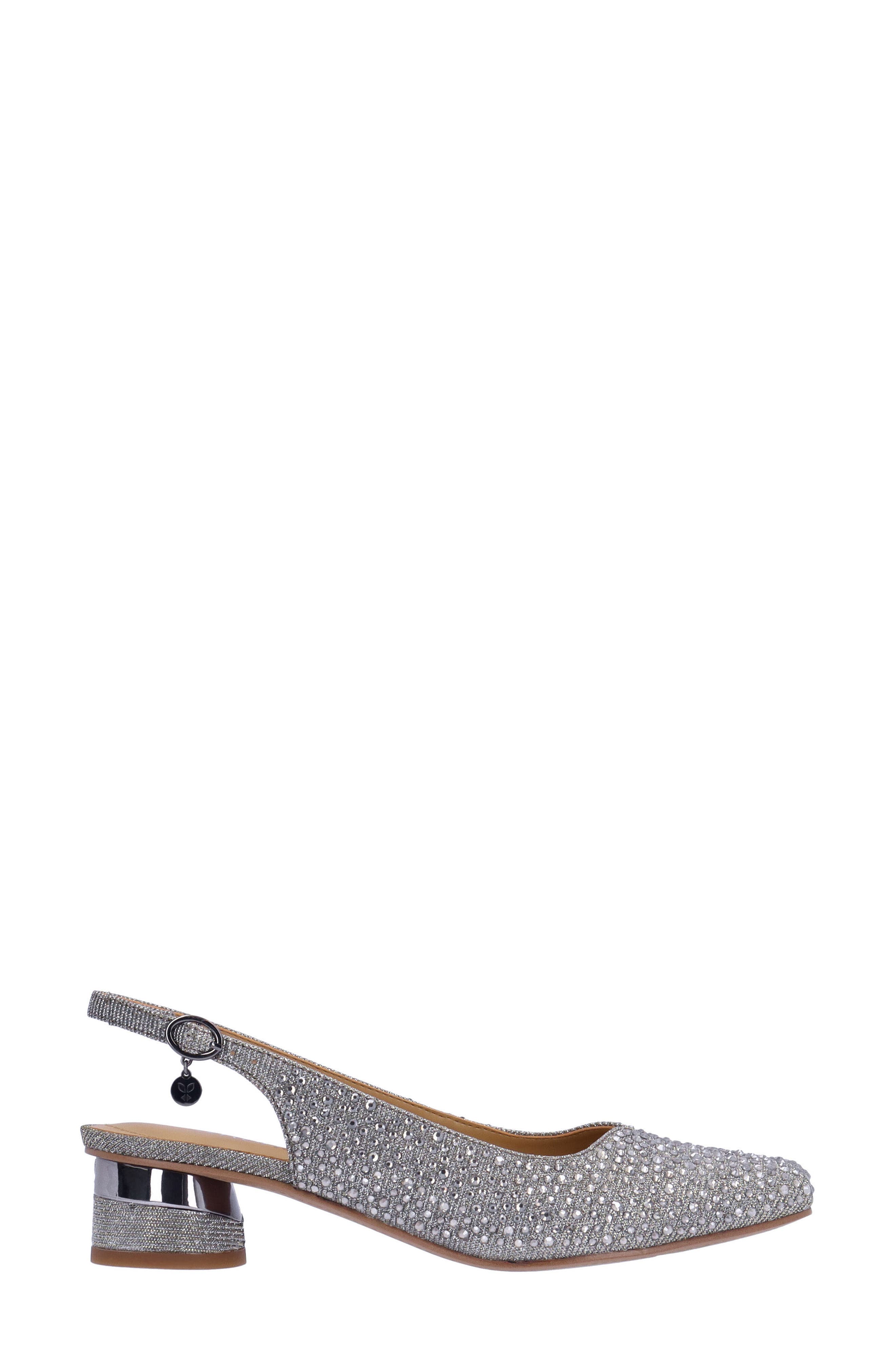J. Reneé Baline Slingback Pump, Alternate, color, Pewter