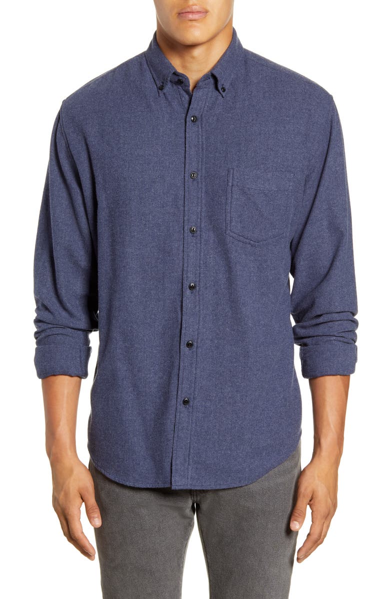 Rails Runson Slim Fit Flannel Button-Down Shirt, Main, color,