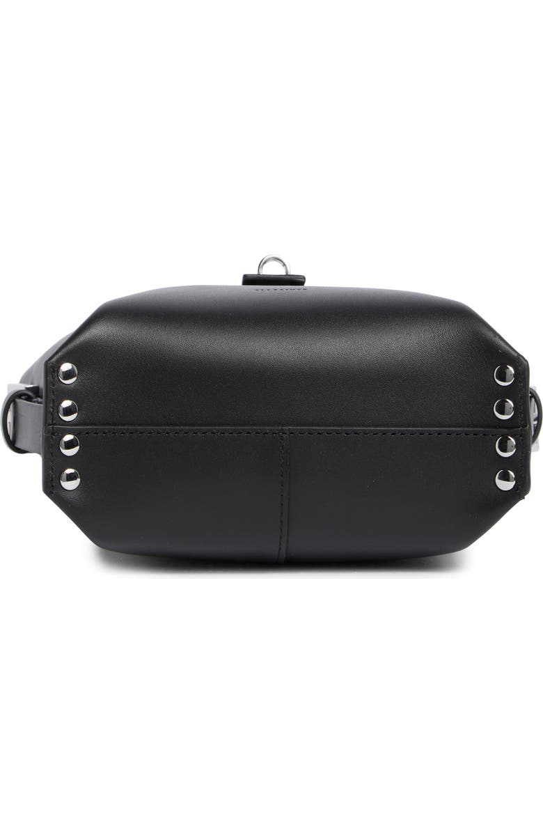 AllSaints Miro Crossbody Bag, Alternate, color, Black