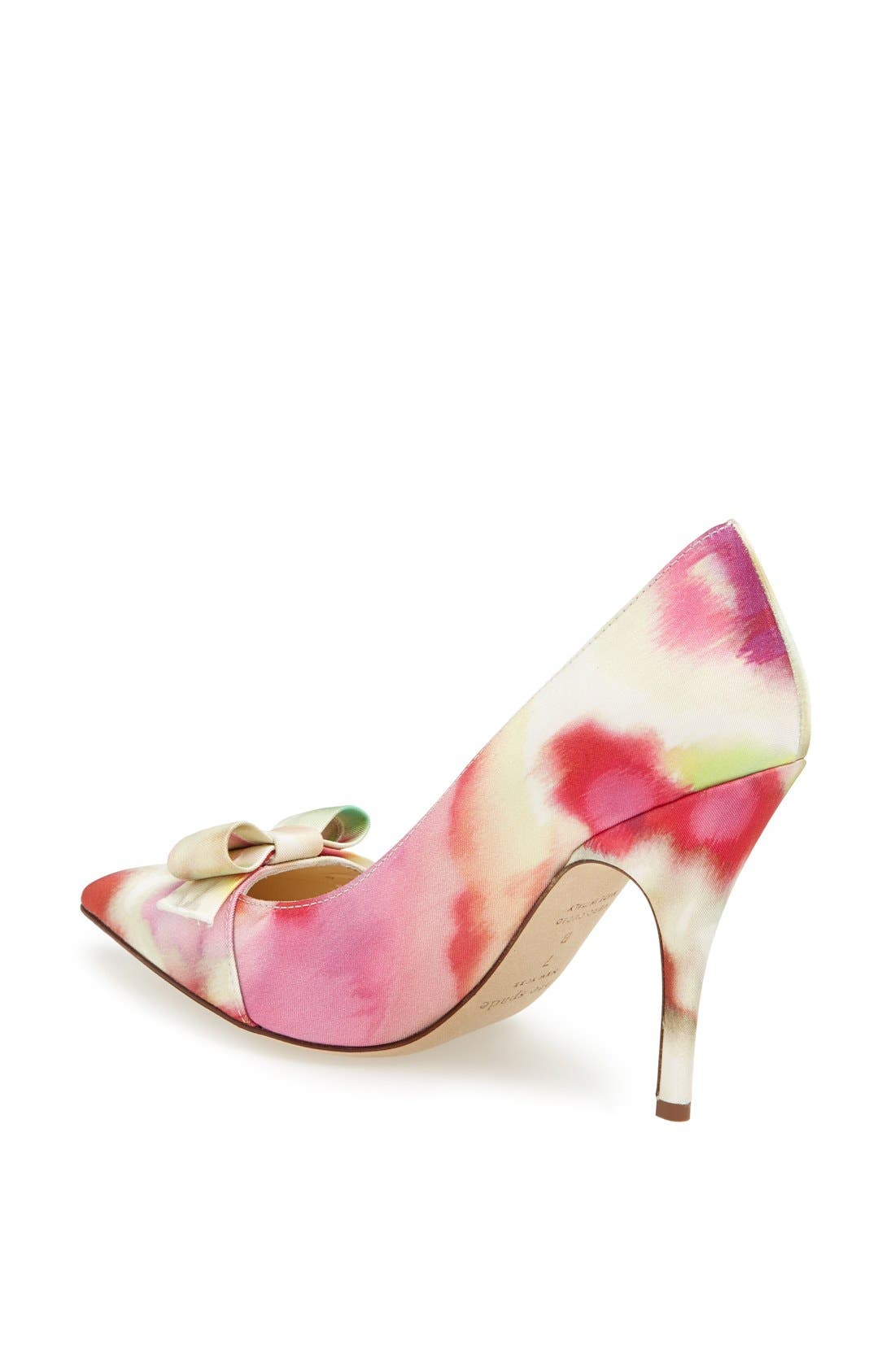 kate spade 'lilia' pump, Alternate, color, GIVERNY FLORAL PRINTED FABRIC