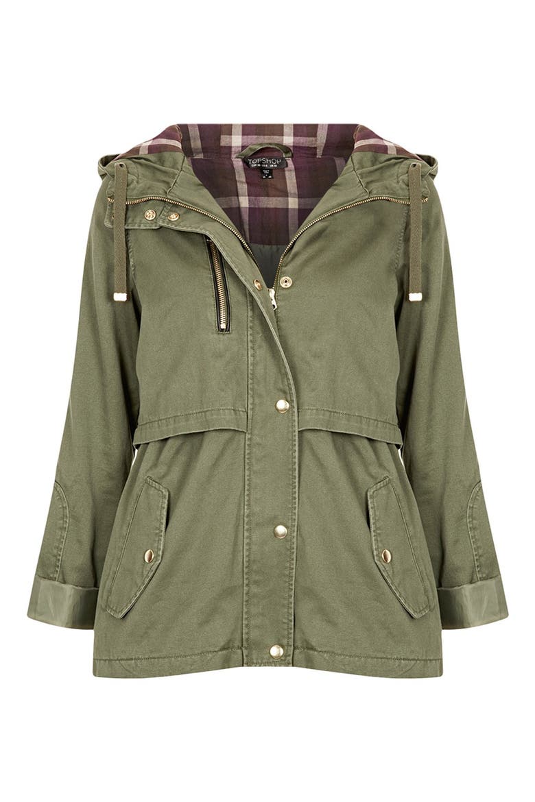 'Wilbert' Lightweight Parka, Alternate, color, KHAKI/ OLIVE