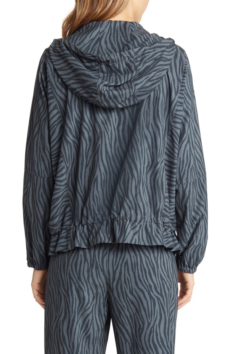 Tommy Bahama Alicia Zesty Zebra Zip Jacket, Alternate, color, 