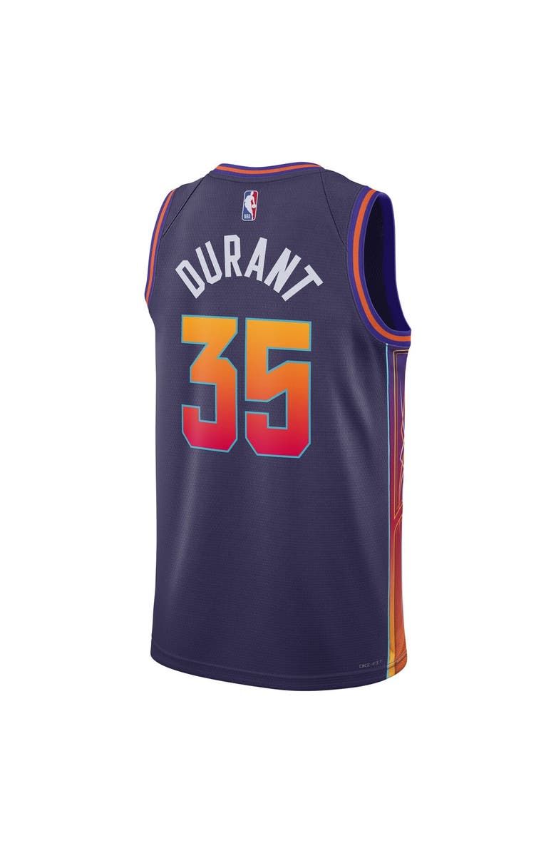 Nike Unisex Nike Kevin Durant Purple Phoenix Suns 2023/24 Swingman Jersey - City Edition, Alternate, color, 