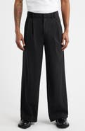 KROST Eco Pleated Wide Leg Trousers
