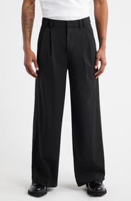 KROST Eco Pleated Wide Leg Trousers