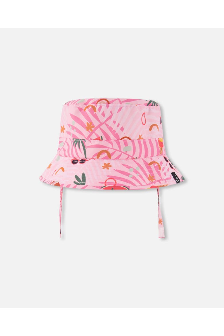 Wide Brim Beach Beach Hat, Main, color, Beach Print Rose