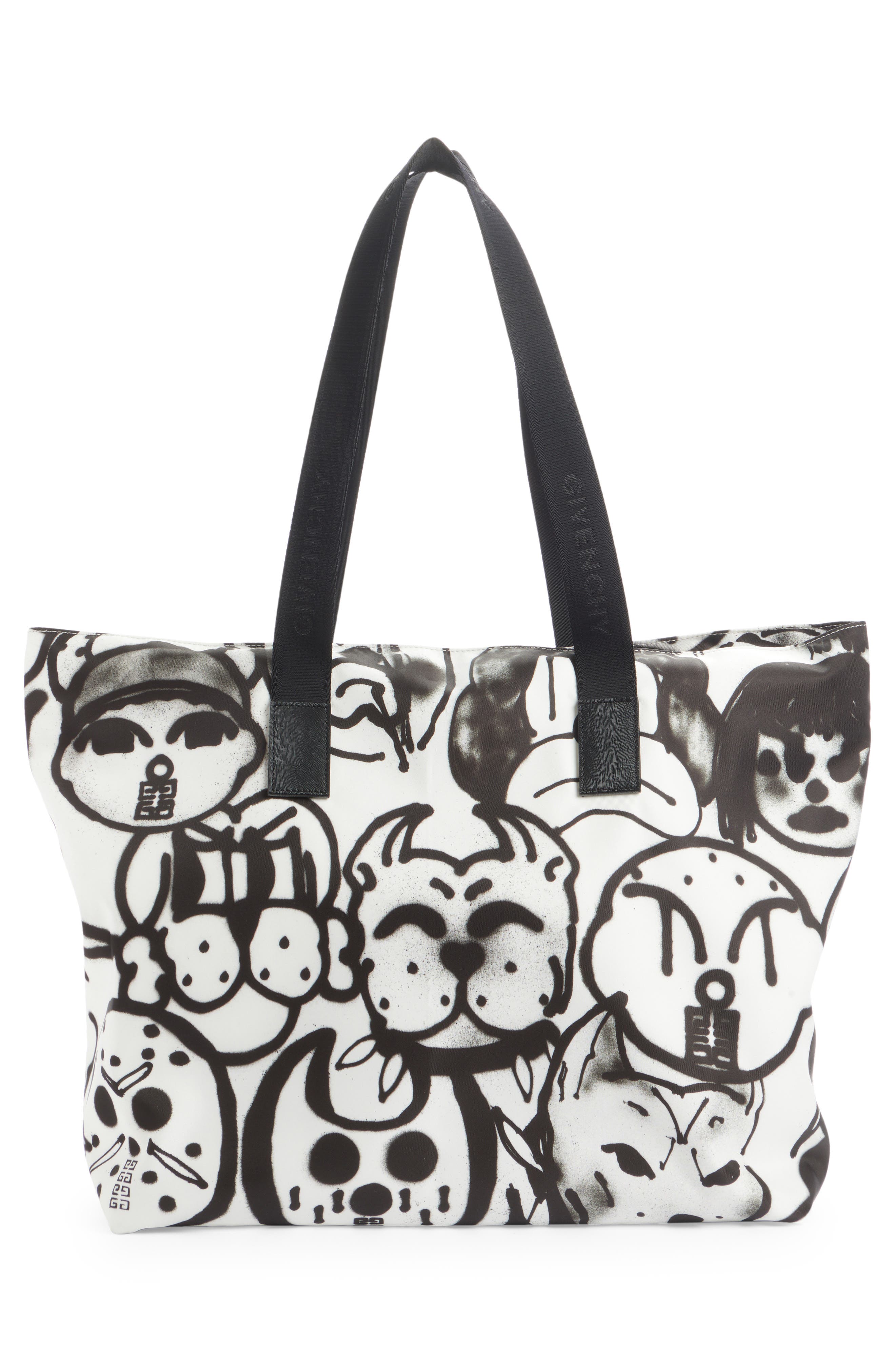 Givenchy x Chito 4G Light Graffiti Print Tote, Alternate, color, 