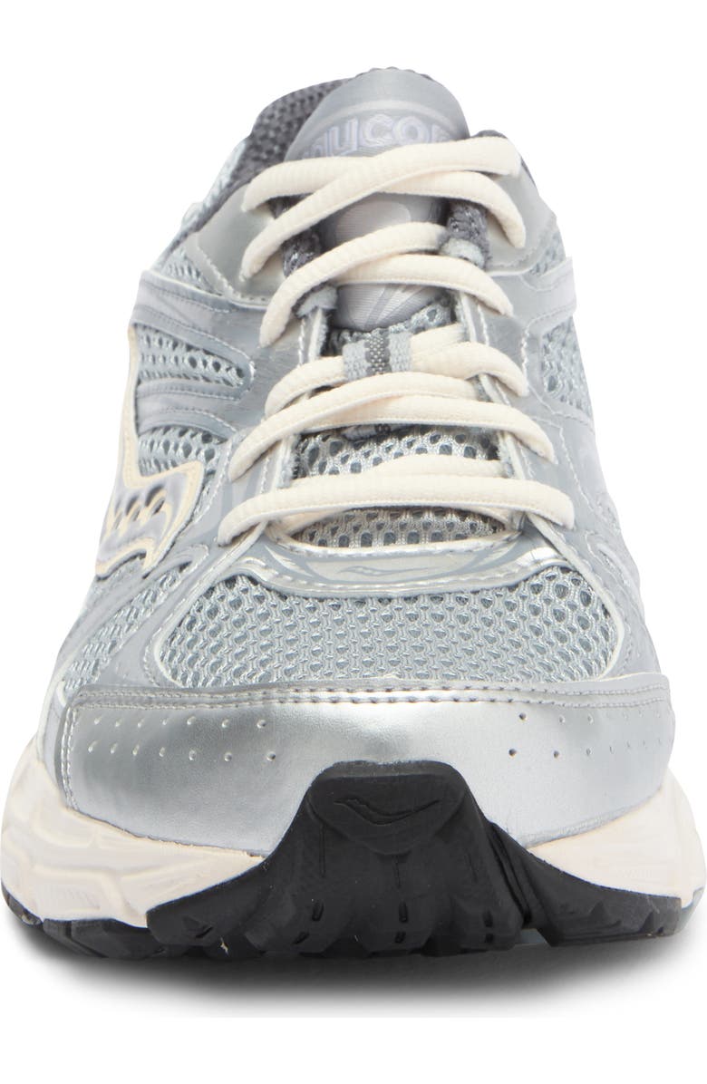 Saucony Ride Millennium Sneaker, Alternate, color, Silver/Cre