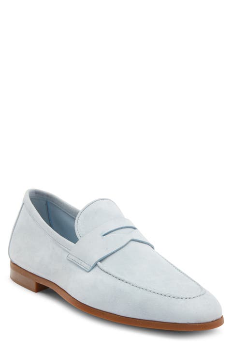 Danillo Suede Penny Loafer (Men)