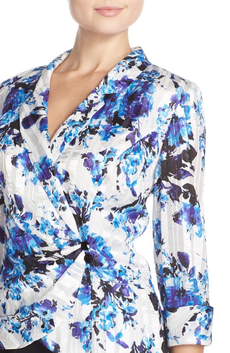 Alex Evenings Wide Leg Mesh Pants, Alternate, color, Black