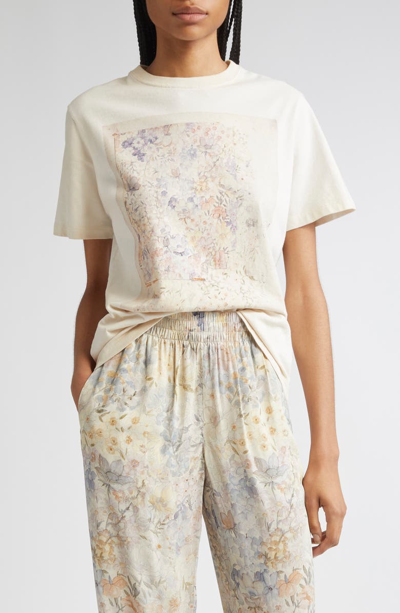 Golden Goose Journey Regular Fit Graphic T-Shirt, Main, color, 