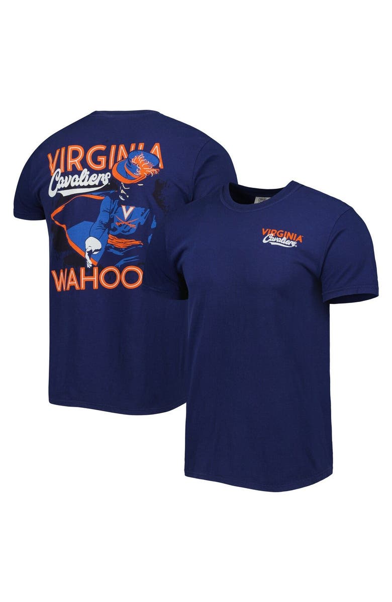 IMAGE ONE Men's Navy Virginia Cavaliers Hyperlocal T-Shirt, Main, color, Navy