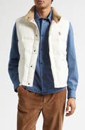 Moncler Grenoble Scais Mixed Media Down Puffer Vest