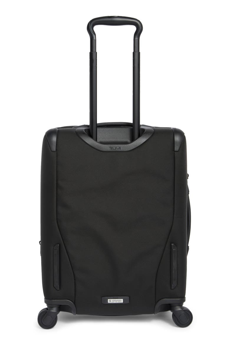 Continental Front Lid Four Wheel Spinner Suitcase, Alternate, color, ALLOY