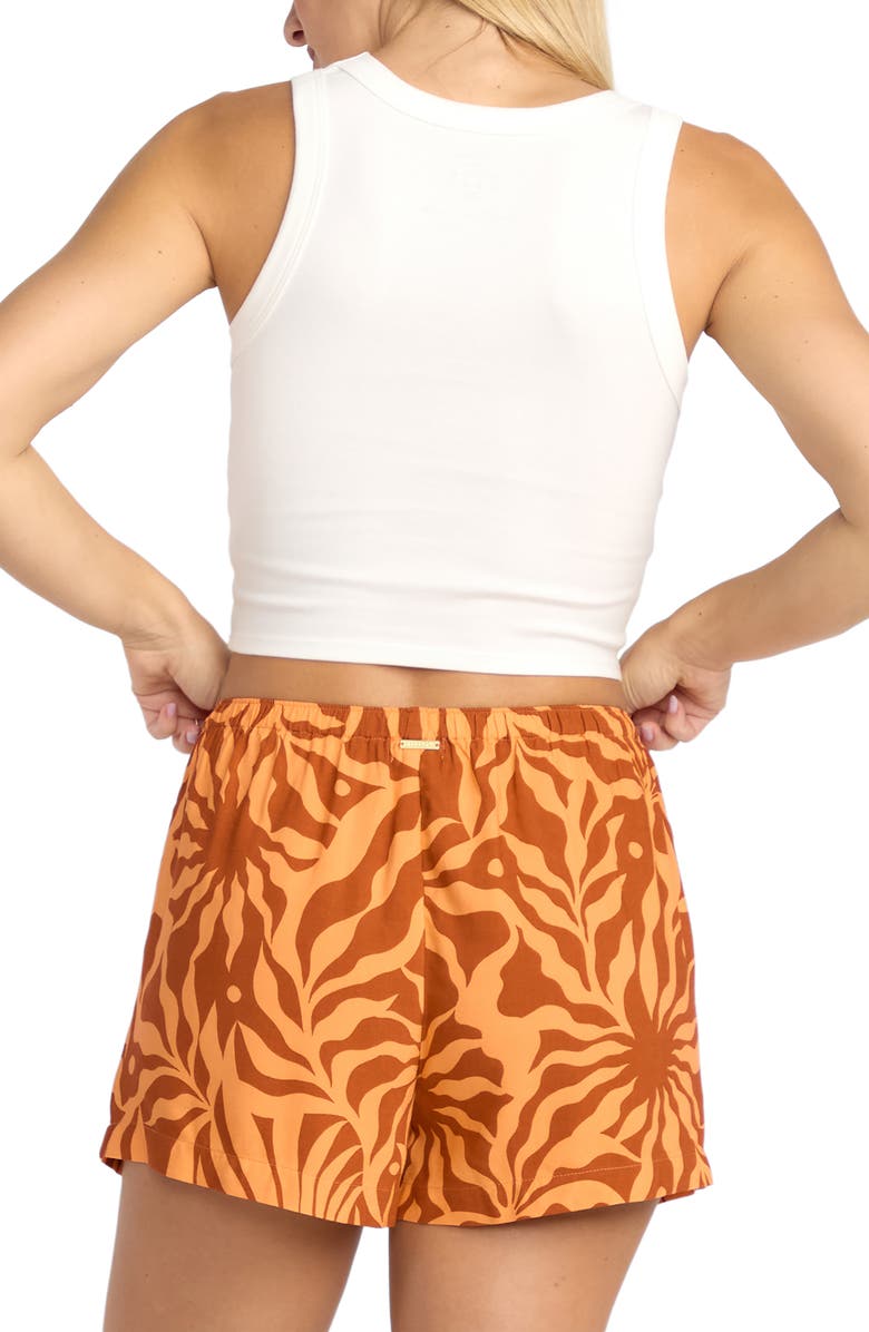 Billabong Miles Away Crop Cotton Graphic Tank, Alternate, color, Salt Crystal