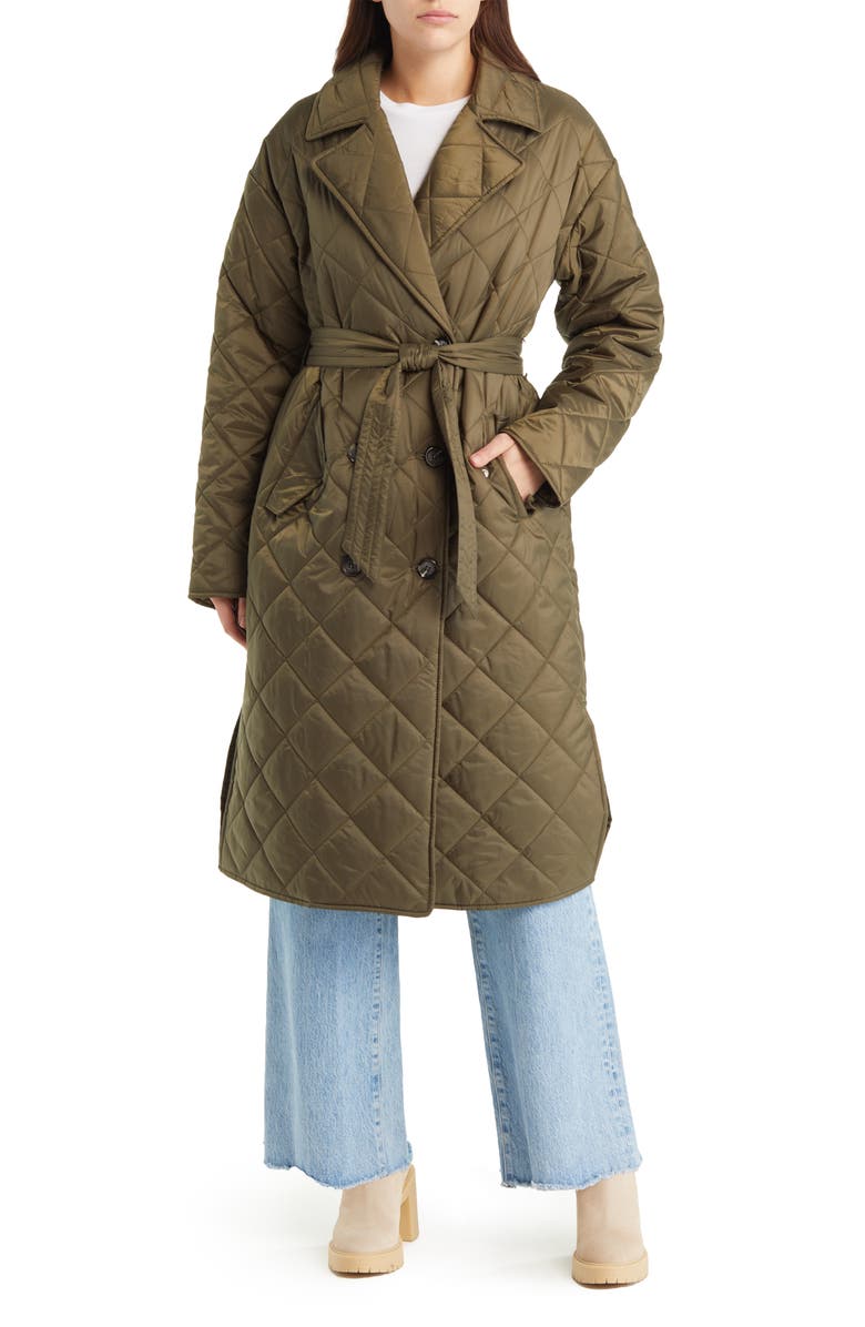 VERO MODA Kennedy Quilted Coat, Alternate, color, 