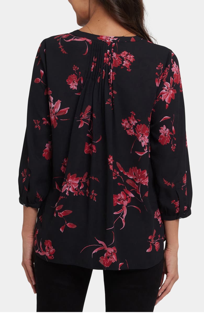 NYDJ Pintuck Top, Alternate, color, Vivienne