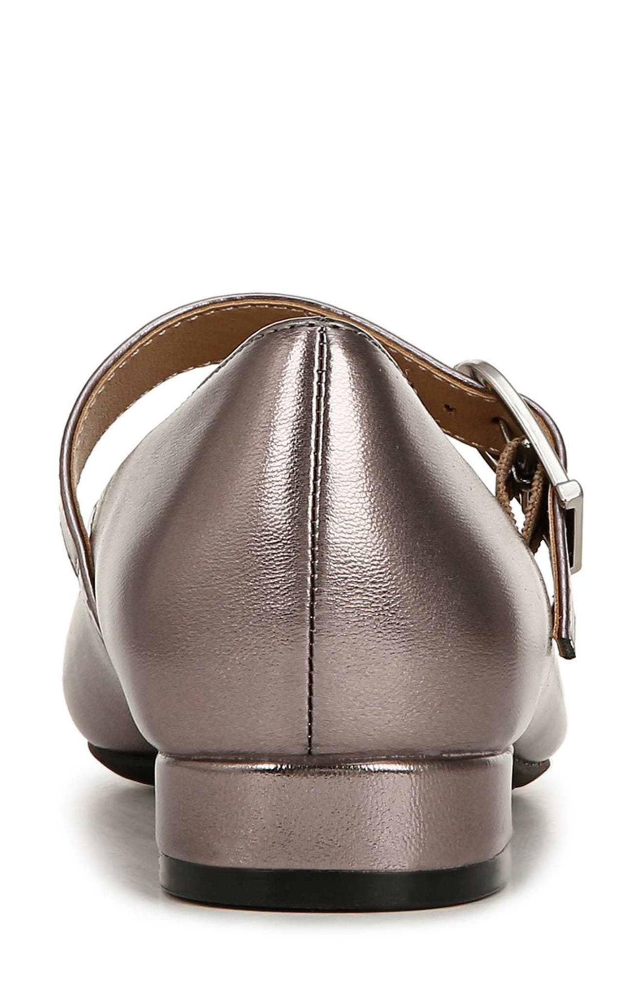 LifeStride Cameo Flat - Wide Width Available, Alternate, color, Pewter