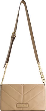 True Religion Brand Jeans Quilted Logo Crossbody Bag