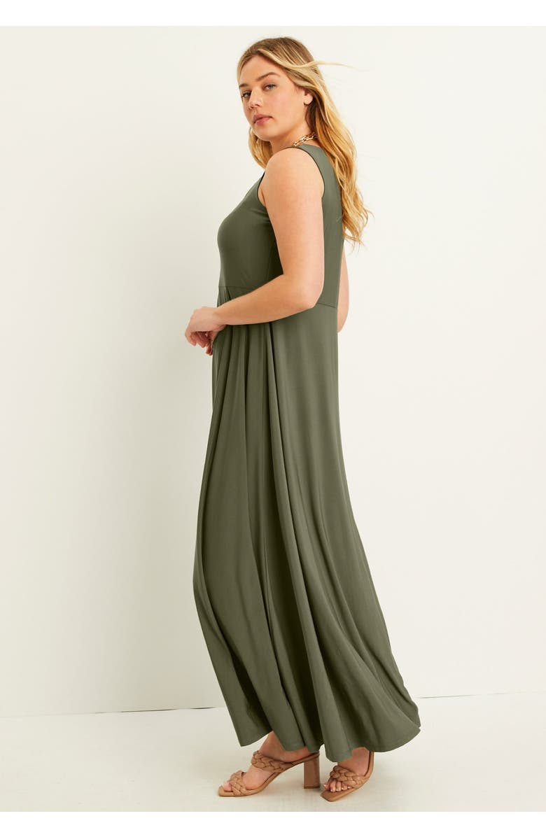 June + Vie Sleeveless Sweetheart Dress, Alternate, color, Black