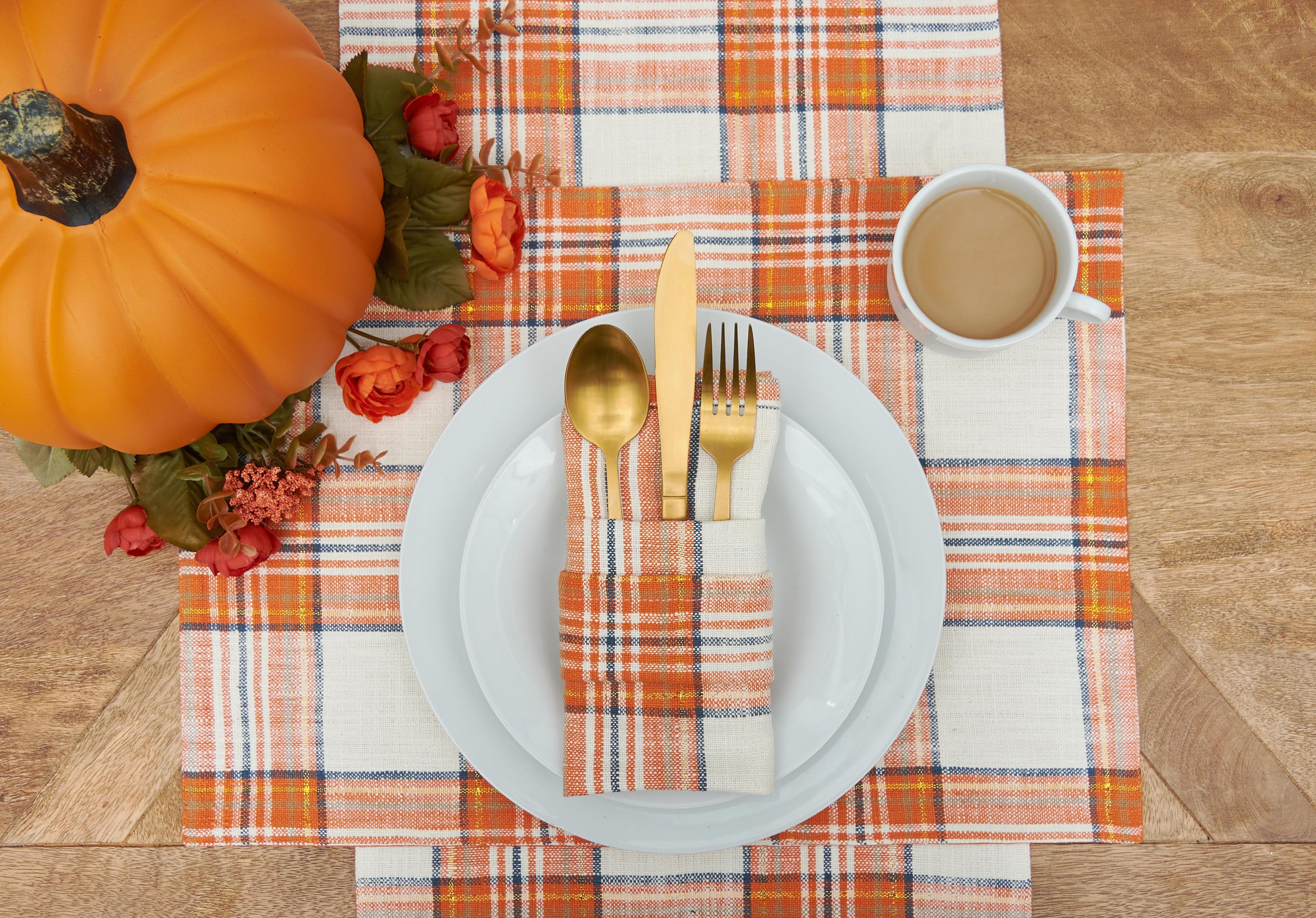 Gibson Plaid Table Runner