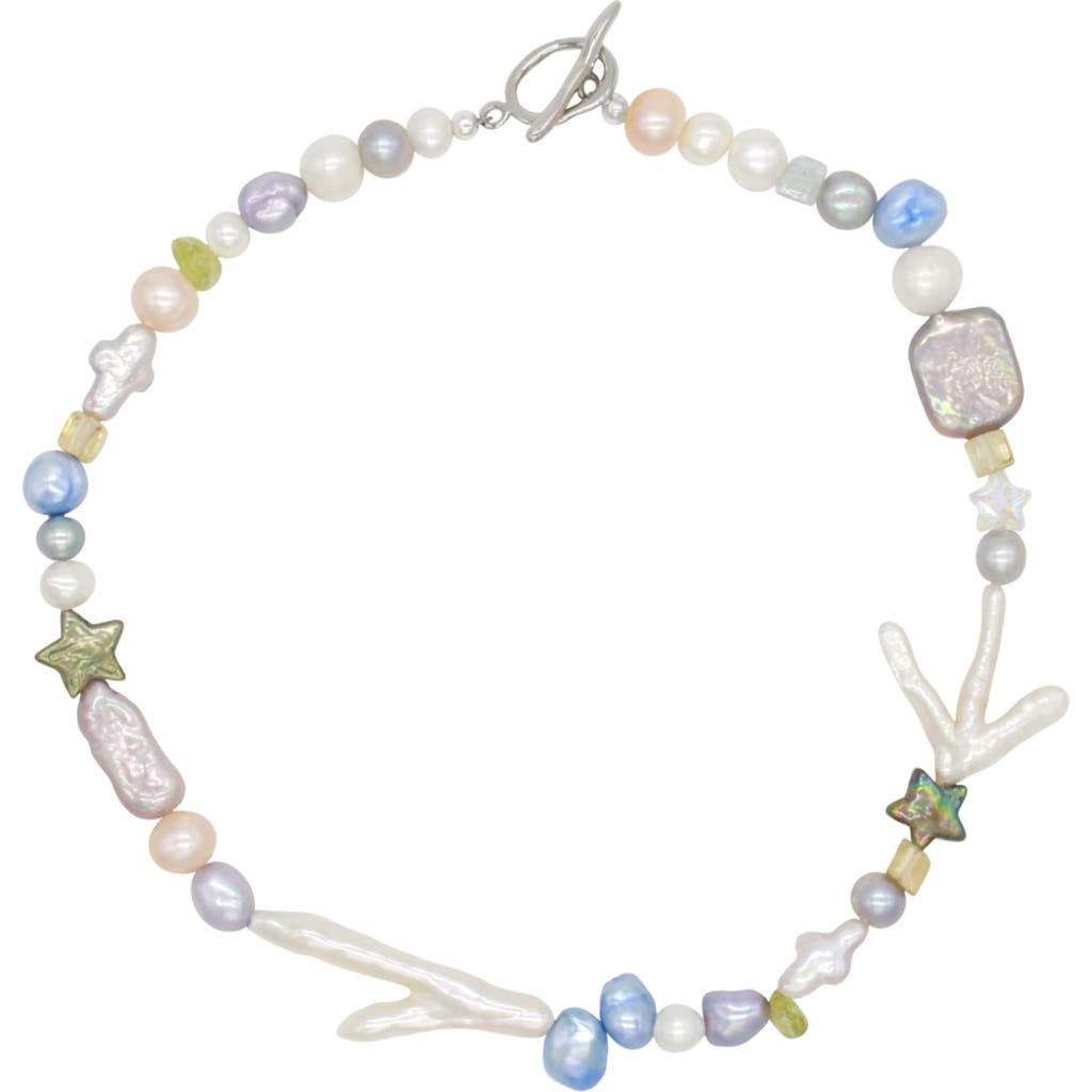 Velvet Luna Multicolor Pearl Necklace