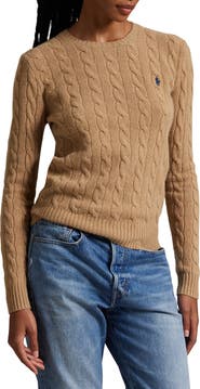 Polo Ralph Lauren Cable Knit Wool & Cashmere Sweater
