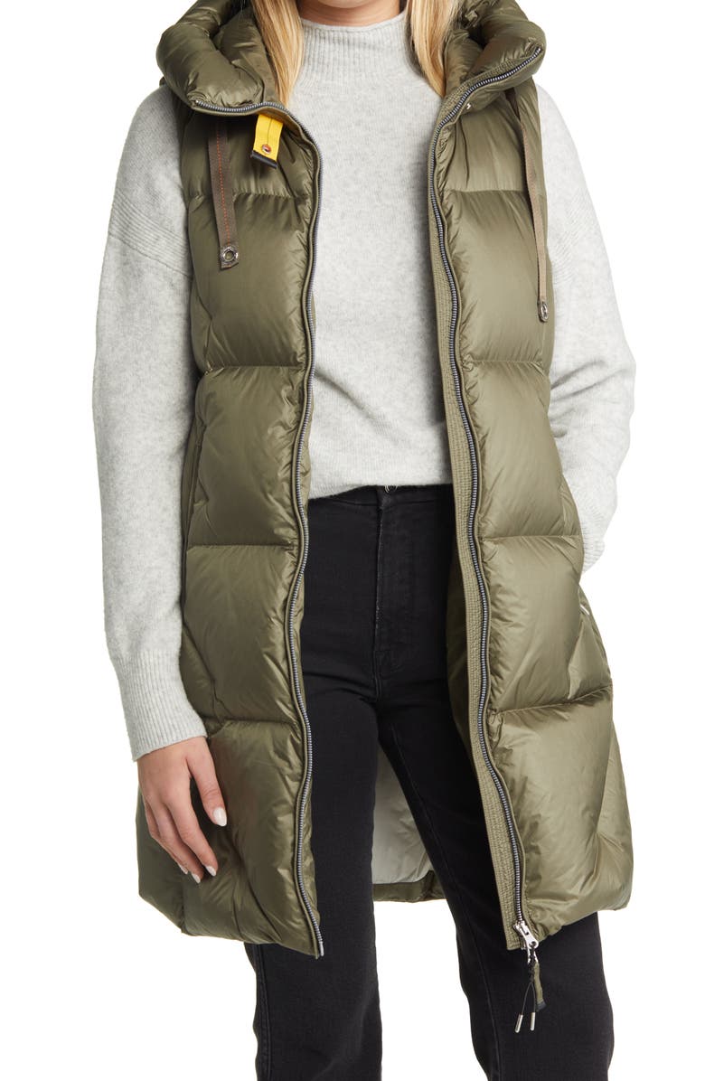 Parajumpers Zuly Long Puffer Vest, Main, color,