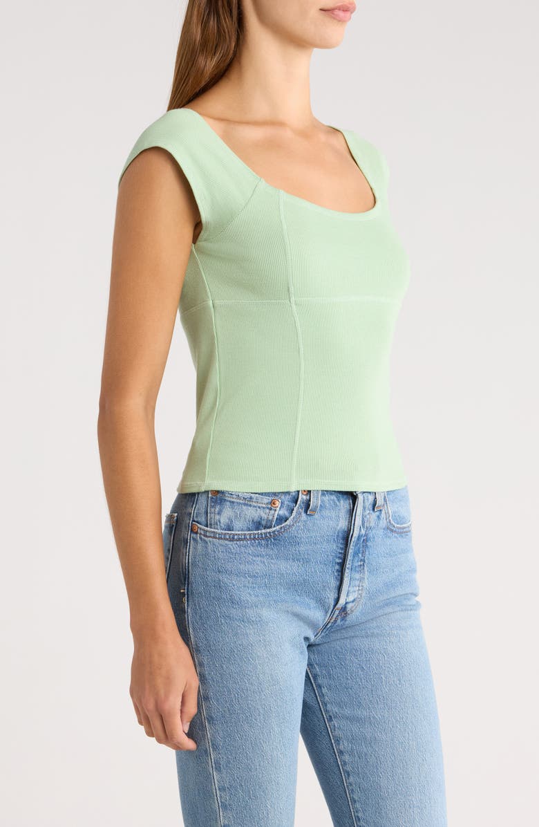 PacSun Juliet Crop Tank, Alternate, color, Green