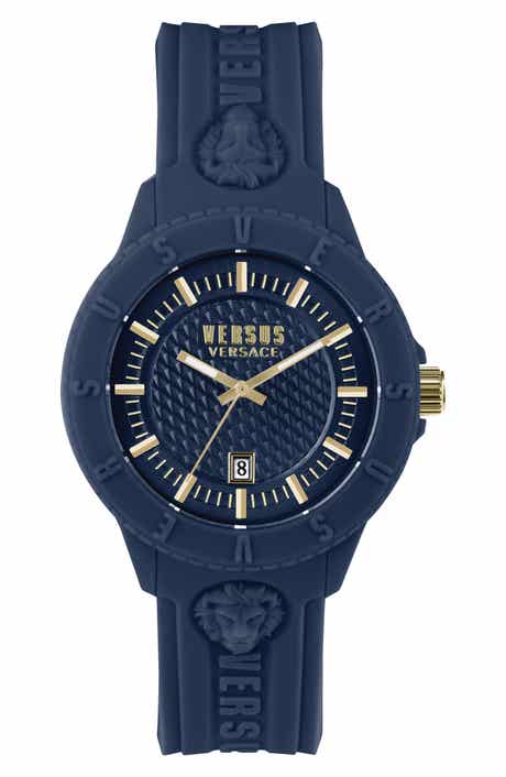 VERSUS Versace Women's Tokyo Pink Dial Silicone Strap Sport Watch, 42mm