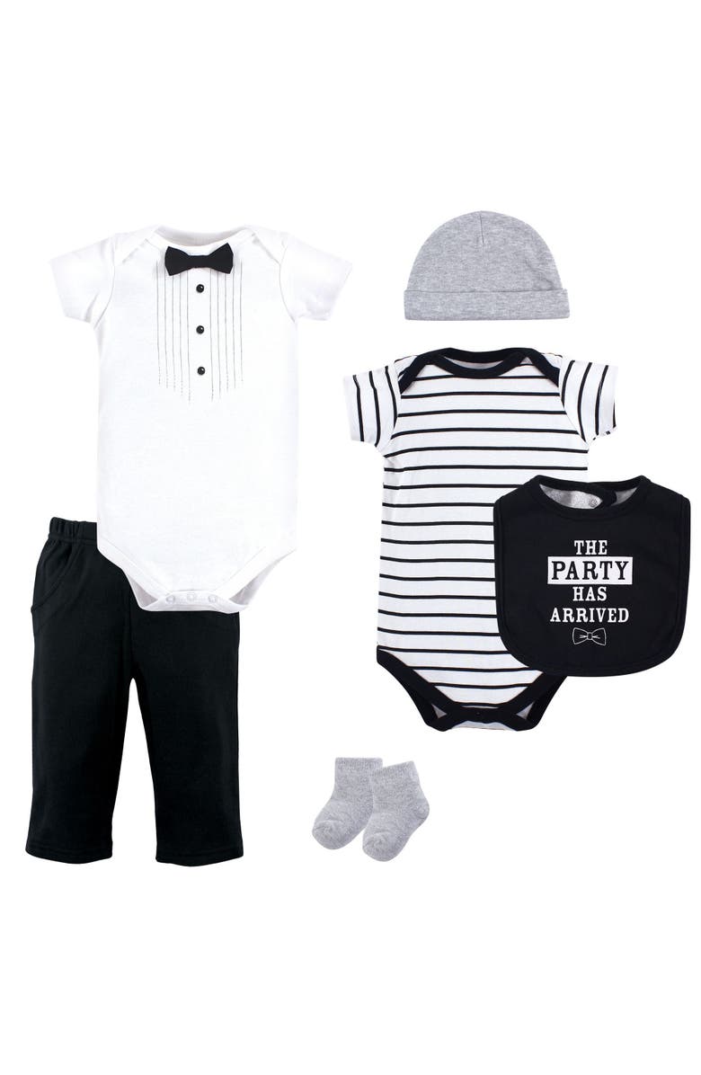 Little Treasure Layette Multi-Piece Layette Set, Main, color, Party Tux