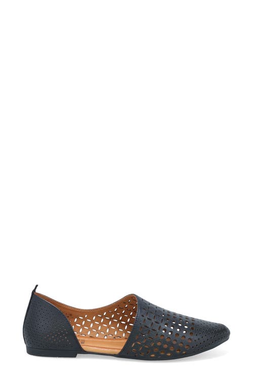 Miz Mooz Gwenna Half D'orsay Flat In Black
