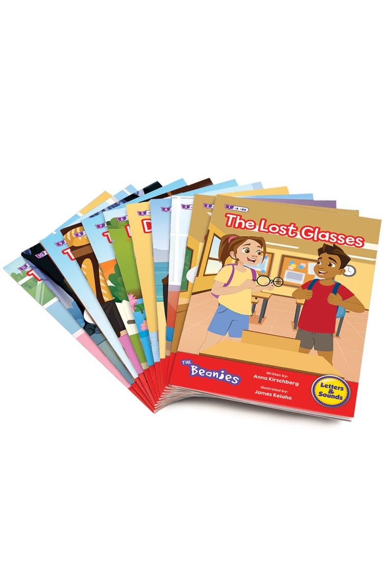 The Beanies Hilo Diversity Decodables Phase 6 Set 2 W/ 12 Books, Alternate, color, Multicolored