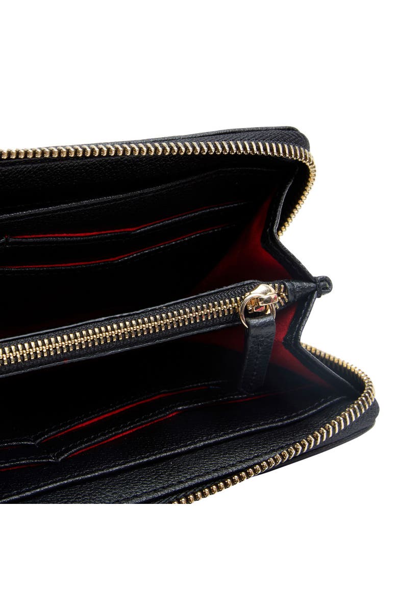 WOLF Mimi Continental Wallet, Alternate, color, Black