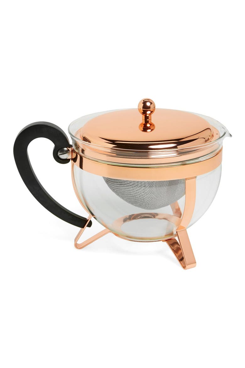 'Chambord Classic' Tea Pot, Main, color, COPPER