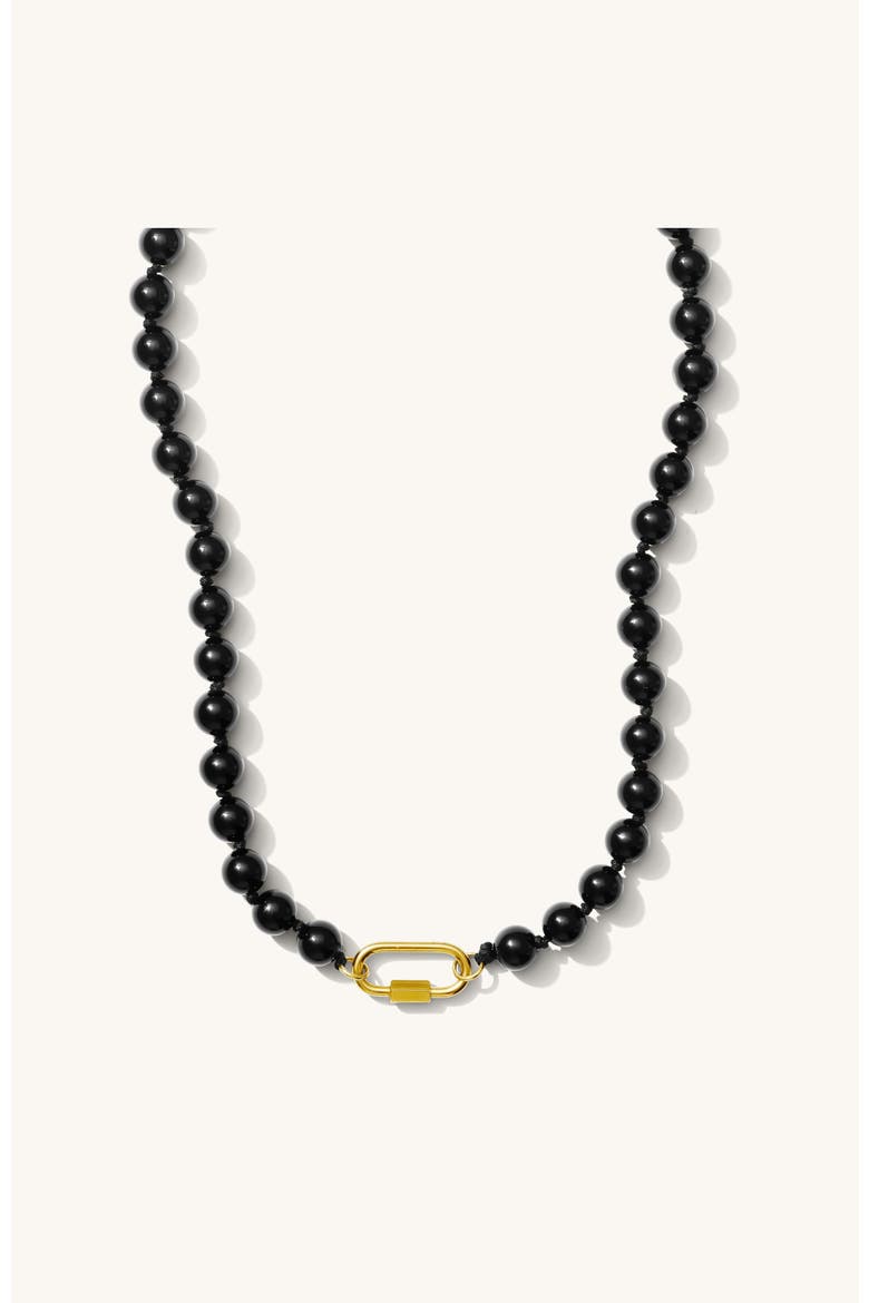 Porto Necklace, Main, color, Obsidian