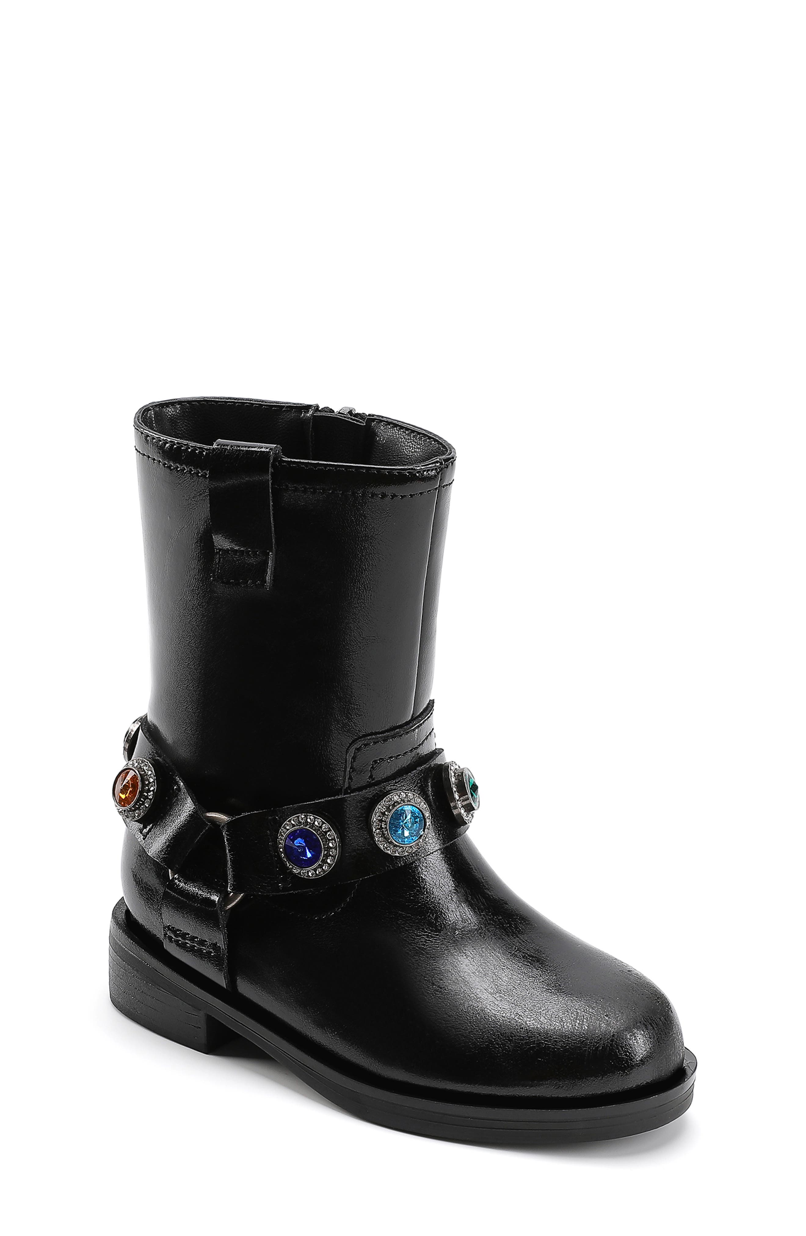 Kurt Geiger London Kids' Octavia Boot, Main, color, Black Multi