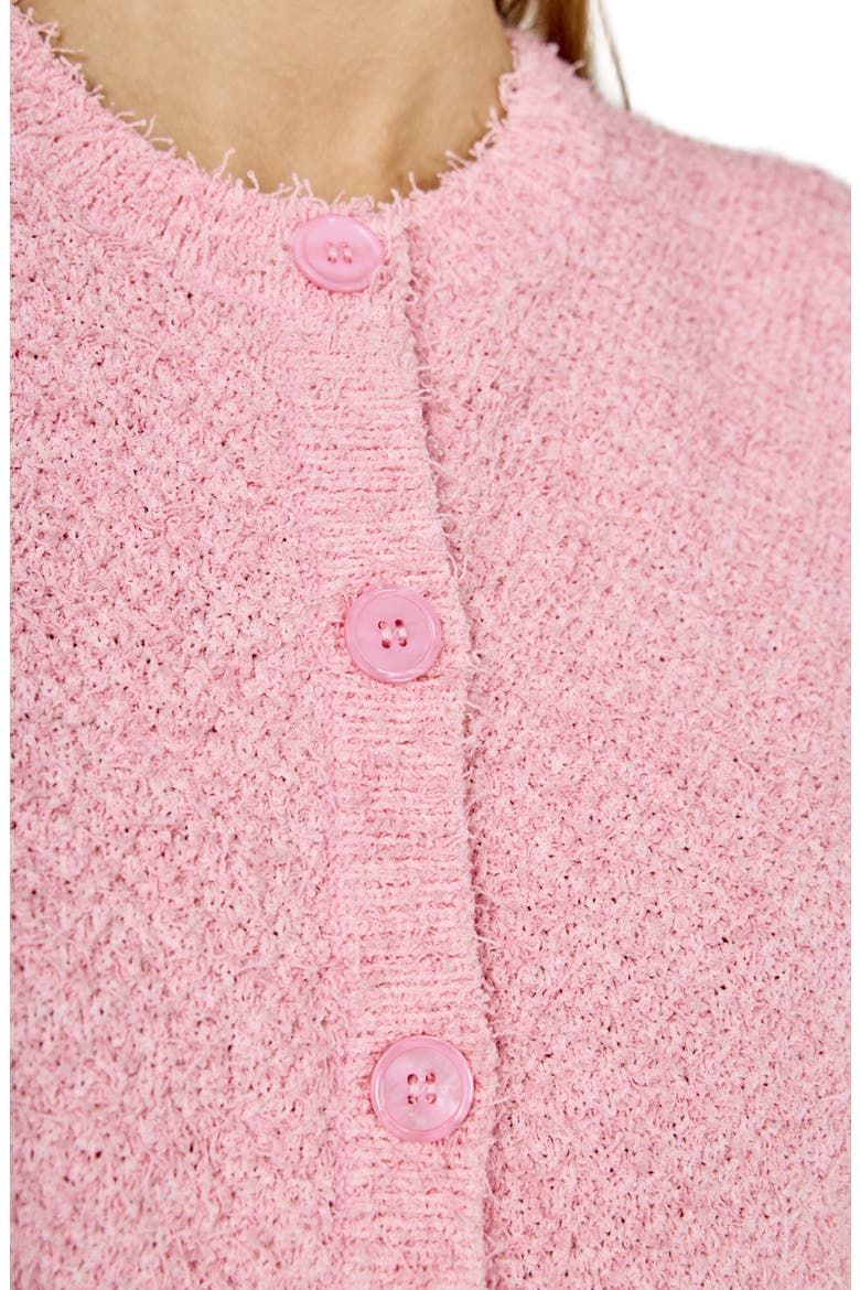 Textured Sweater Vest, Alternate, color, PINK