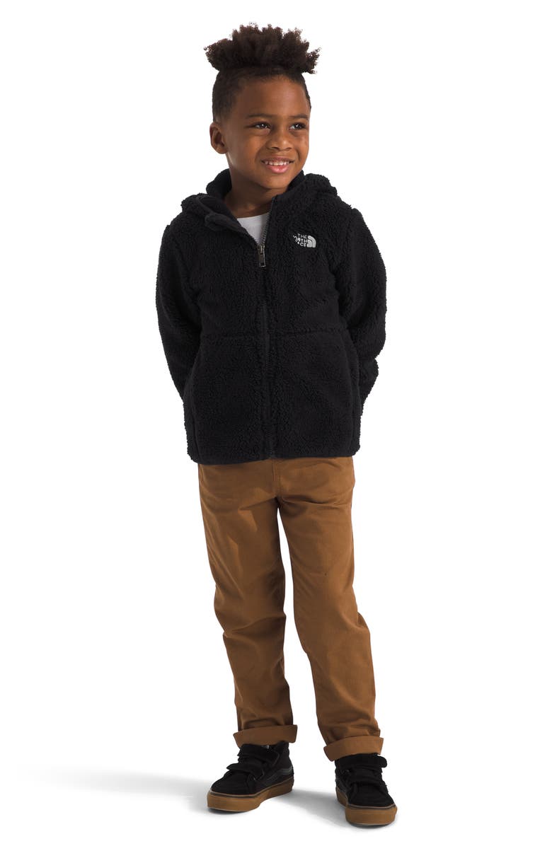 The North Face Kids' Campshire Ear Appliqué Fleece Zip Hoodie, Alternate, color,