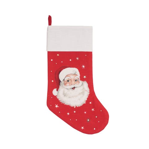 Santa Hanging Christmas Stocking 20"