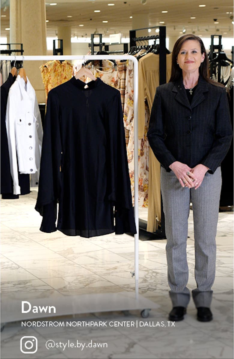 Long Bell Sleeve Minidress, sales video thumbnail