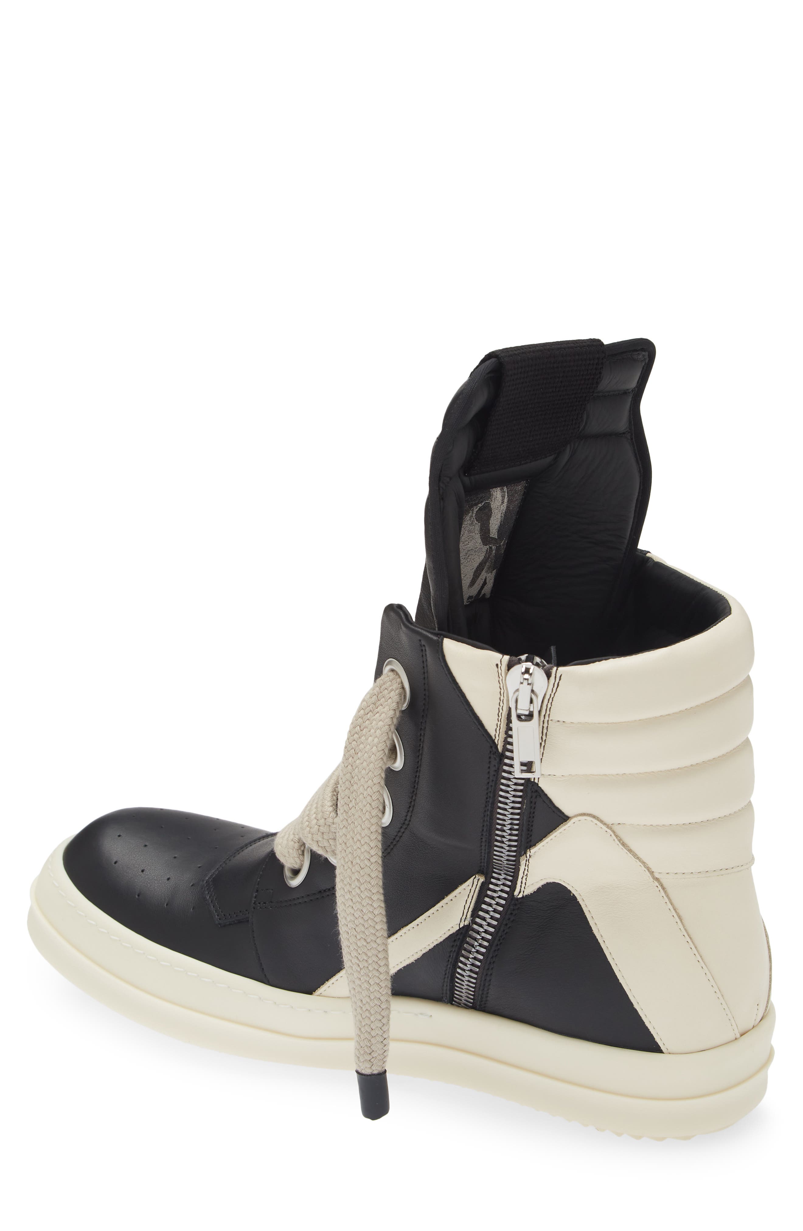 Rick Owens Geobasket High Top Sneaker, Alternate, color, 