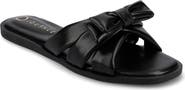 Journee Collection Prylin Bow Slide Sandal