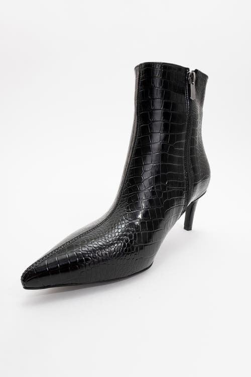 Prologue Shoes Noya Stiletto Boot In Black