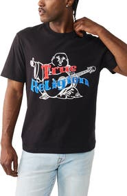 True Religion Original Buddha Heavyweight Cotton Graphic T-Shirt