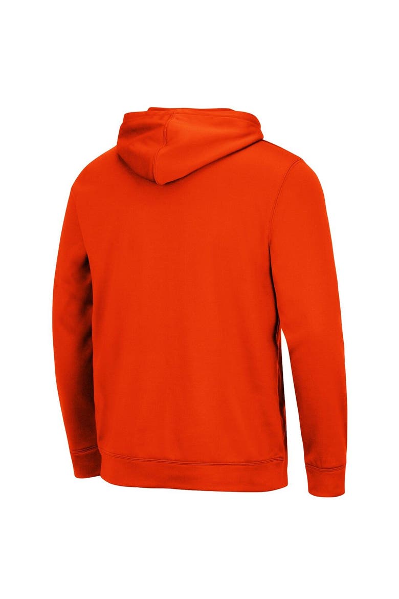 Men's Colosseum Orange Clemson Tigers Lantern Pullover Hoodie, Alternate, color, Orange