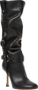 Fendi Count Leather Knee High Boot