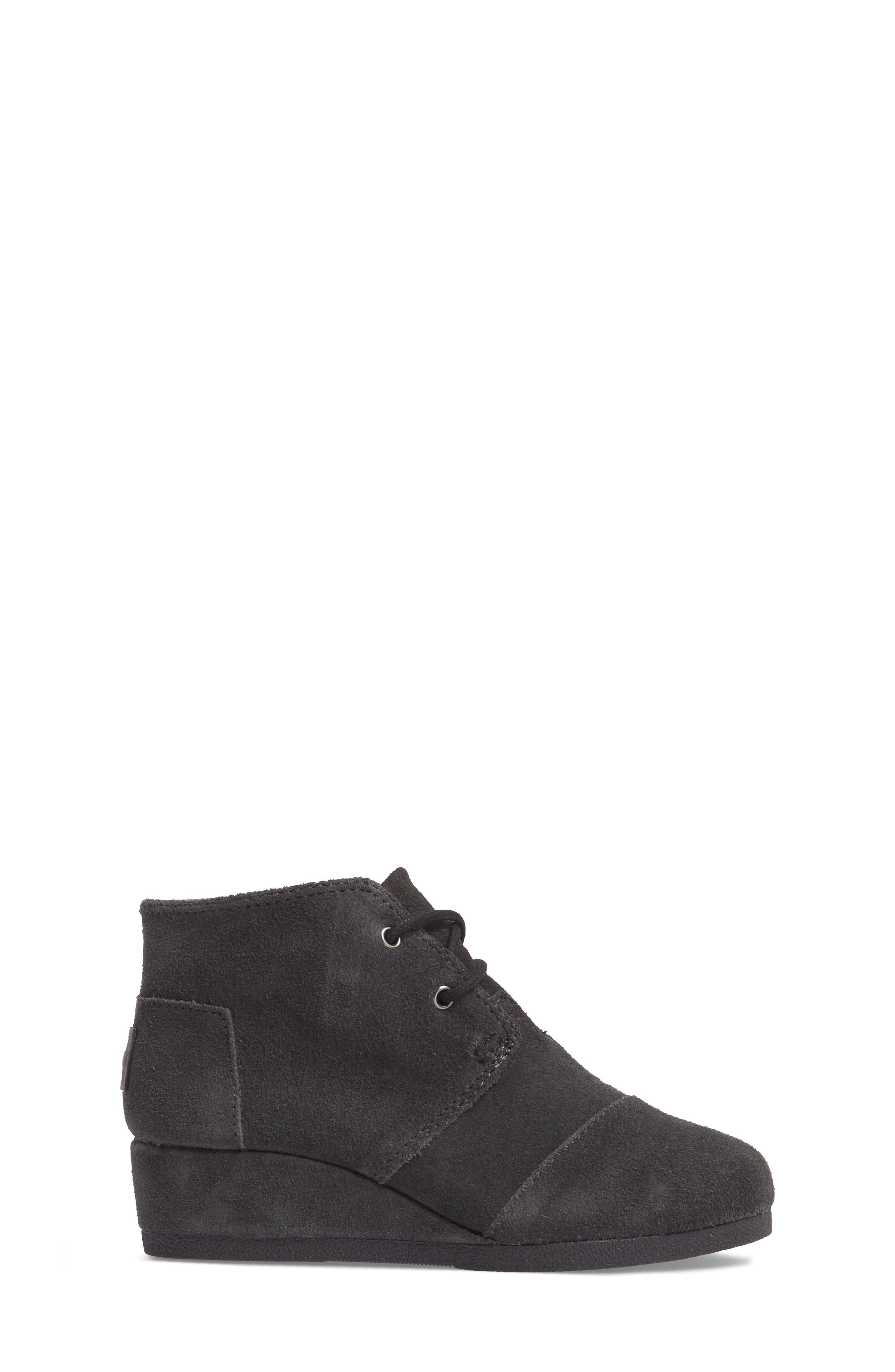TOMS 'Desert - Youth' Wedge Bootie, Alternate, color, 