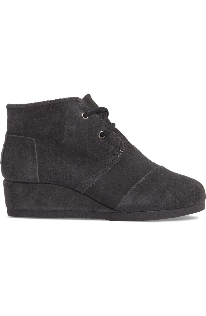TOMS 'Desert - Youth' Wedge Bootie, Alternate, color,